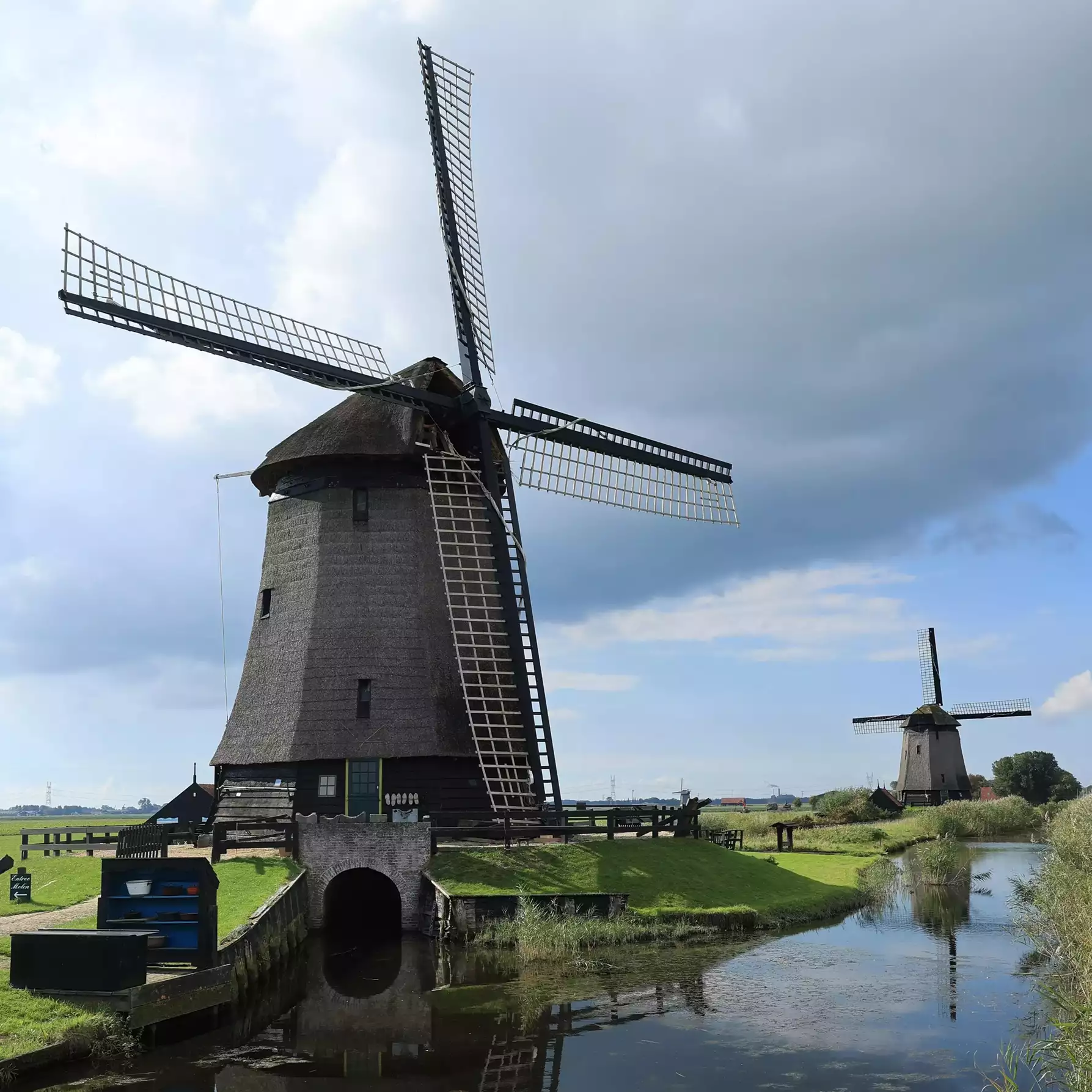 Windmühle am Polder